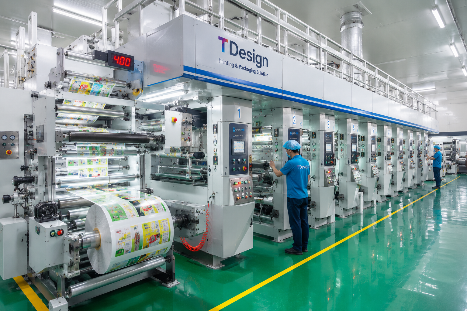Dây chuyền công nghệ in ấn bao bì